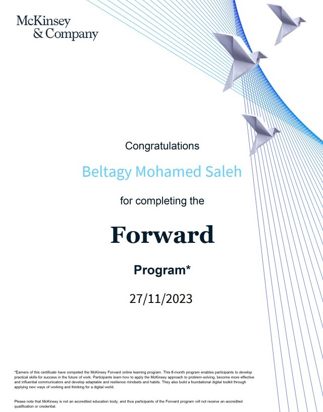 McKinsey Forward Program